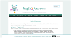 Desktop Screenshot of fragilexawareness.com